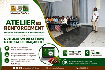 ATELIER DE RENFORCEMENT DES CAPACITÉS DES COORDINATIONS RÉGIONALES POUR LE DÉPLOIEMENT DU SYSTÈME NATIONAL DE TRAÇABILITÉ (SNT)