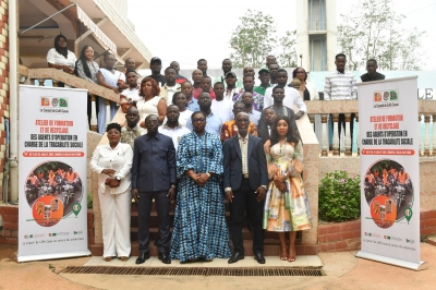 CACAO 100% ETHIQUE : LE CONSEIL DU CAFE-CACAO RENFORCE SON DISPOSITIF DE TRAÇABILITE SOCIALE SUR LE TERRAIN PAR LA FORMATION DES AGENTS D’OPERATION EN CHARGE DE LA TRAÇABILITE SOCIALE (AOTS)